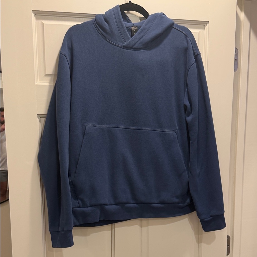 lululemon athletica Men's Steady State Blue Pullover Hoodie